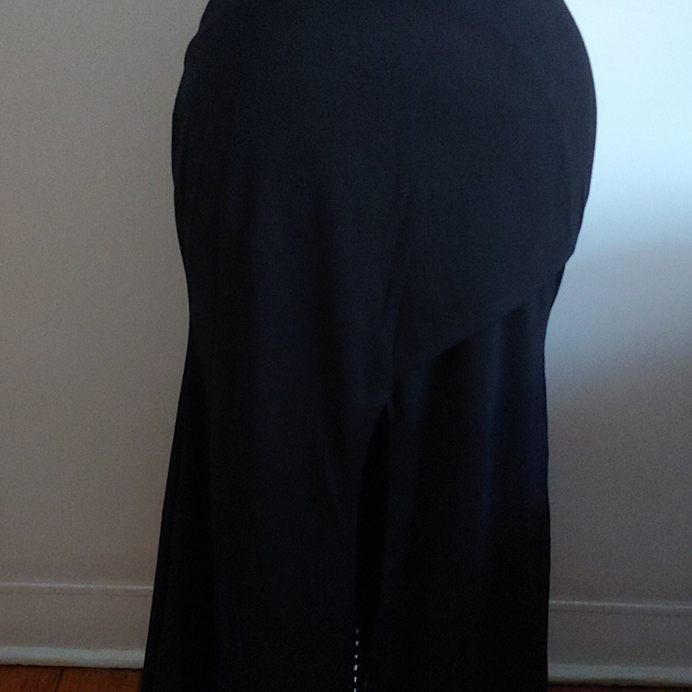 Black Women's Maxi Skirt - Classic Flow